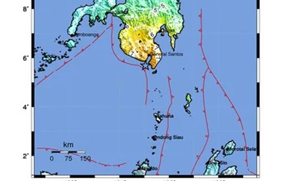 Gempa Magnitudo 7,7 Guncang Filipina Selatan, Getarannya Terasa Hingga Gorontalo