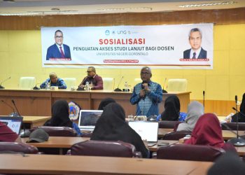 UNG Perkuat Kapasitas Dosen Melalui Pendidikan Lanjutan