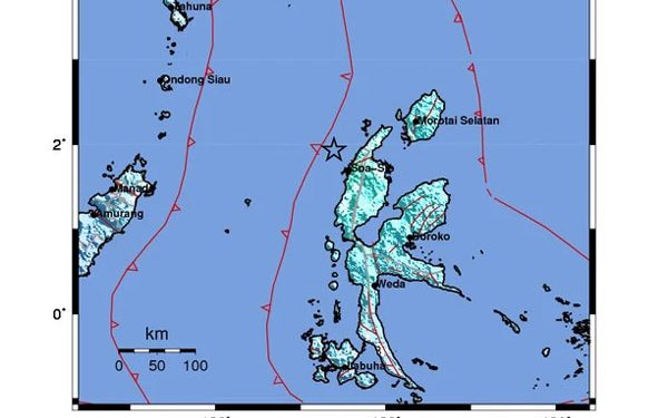 Gempa Kuat M6,2 Guncang Halmahera, Maluku Utara