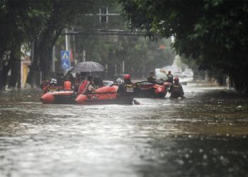 Badai Tropis Maysak Mengakibatkan 6 Orang Tewas dan 130 Ribu Dievakuasi di Guangxi Cina