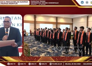 UNG Kukuhkan Lulusan Perdana Program Profesi Insinyur