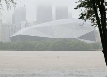 Badai Tropis Bavi Bergerak ke Timur Laut Mendekati Qingdao, Kota di Pesisir Laut Kuning