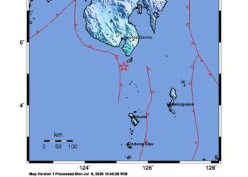 Gempa Bumi M5,3 Guncang Sangihe
