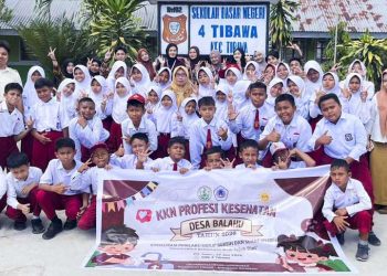 Mahasiswa KKN Profesi Kesehatan UNG Edukasi Hidup Sehat di Sekolah Dasar