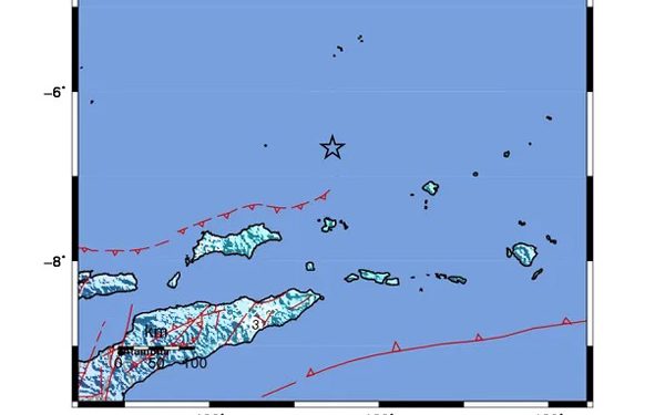 Gempa Laut Banda Magnitudo 6,2 Tidak Berpotensi Tsunami