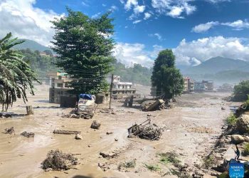 Banjir Bandang Dahsyat Menerjang Nepal, 95 Orang Tewas, 391 Wisatawan Hilang