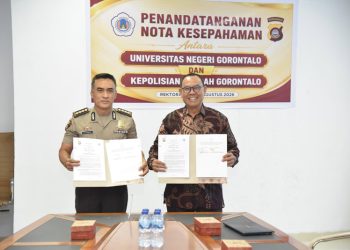 Polda Gorontalo dan UNG Bentuk Pusat Studi Kepolisian