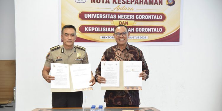 Polda Gorontalo dan UNG Bentuk Pusat Studi Kepolisian