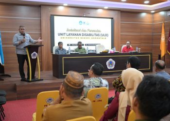 Rektor UNG Meresmikan Unit Layanan Disabilitas