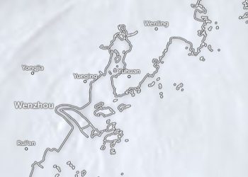 Topan Saudel Mendarat di Yuhuan, Pesisir Provinsi Zhejiang