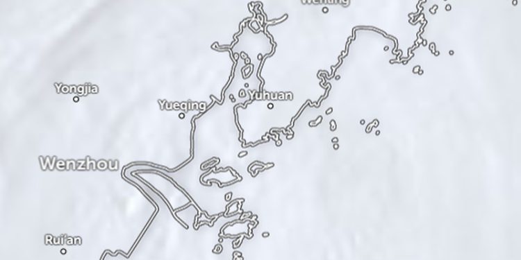 Topan Saudel Mendarat di Yuhuan, Pesisir Provinsi Zhejiang