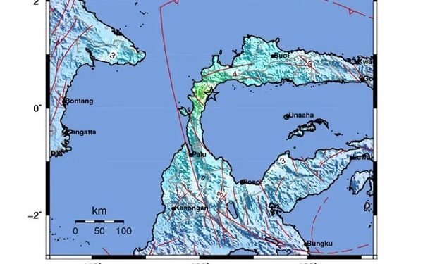Gempa Kuat M 6,2 di Pesisir Teluk Tomini Guncang Sulawesi Tengah dan Gorontalo