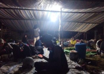 Gempa NTT, Mahasiswa KKN UMY di Manggarai Barat dan Timur Jadi Relawan Bencana