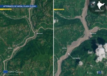 Mekanisme Peristiwa Bencana Luar Biasa di Perbatasan Nepal-Tibet Berbeda dengan Jebolnya Danau Glasial