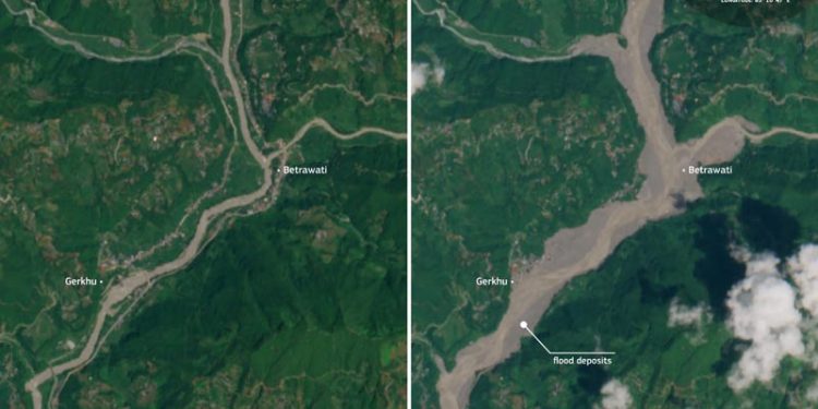 Mekanisme Peristiwa Bencana Luar Biasa di Perbatasan Nepal-Tibet Berbeda dengan Jebolnya Danau Glasial