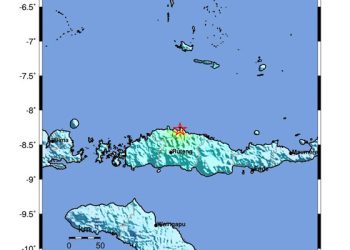 Gempa Darat M 5,7 Guncang Manggarai NTT, Dirasakan Skala MMI V-VI