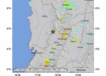111 Orang Tewas Akibat Gempa Dahsyat M 7,4 di Kolombia