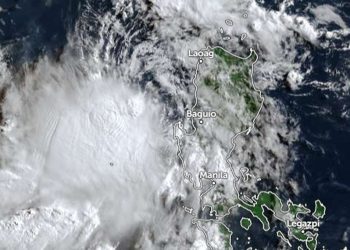 Badai Tropis Kujira Terbentuk di Laut Cina Selatan