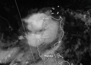 Badai Tropis Kujira Mendarat di Luzon Utara, Filipina