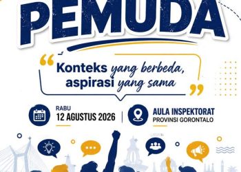 International Youth Day, Disparekrafpora Provinsi Gorontalo Gelar “Temu Pemuda Gorontalo 2026”