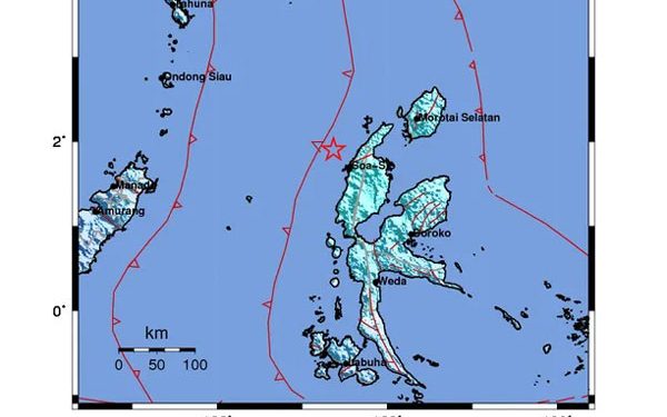 Gempa M5,9 Guncang Halmahera Utara