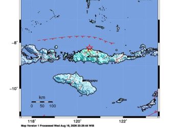 Gempa M 5,7 Dekat Manggarai NTT