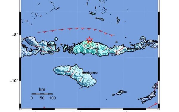 Gempa M 5,7 Dekat Manggarai NTT