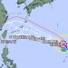 Topan Saudel Mengarah ke Okinawa dan Taiwan