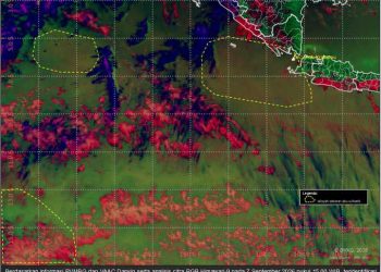 Sebaran Abu Vulkanik Gunung Anak Krakatau Dua Klaster