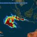 Citra Satelit Copernicus Sentinel-5P Memperlihatkan Peningkatan Konsentrasi Sulfur Dioksida Akibat Erupsi Gunung Anak Krakatau