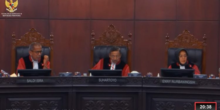 Hakim MK Bahas Perkara PHPU Pilpres, Sidang Putusan Syarat Pendidikan Awal Pekan Depan