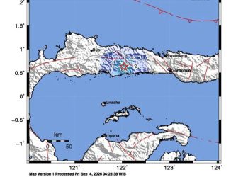 Gempa Darat Guncang Pohuwato Gorontalo