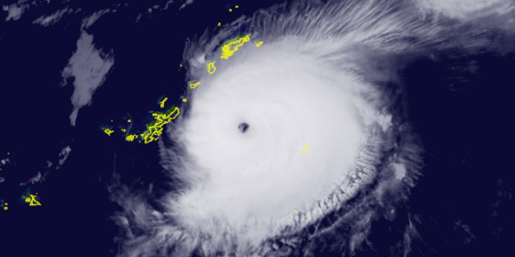 Typhoon Surigae Intensifies Rapidly East of Okinawa