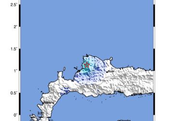 Gempa Bumi Darat Kedalaman 5 km Guncang Toli-Toli Sulawesi Tengah