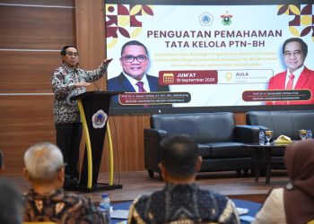 UNG Bahas Tata Kelola Perguruan Tinggi Negeri Badan Hukum di Unhas