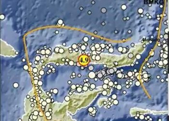Gempa M4,9 Guncang Boalemo Gorontalo