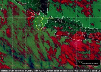 Gunung Anak Krakatau Masih Erupsi