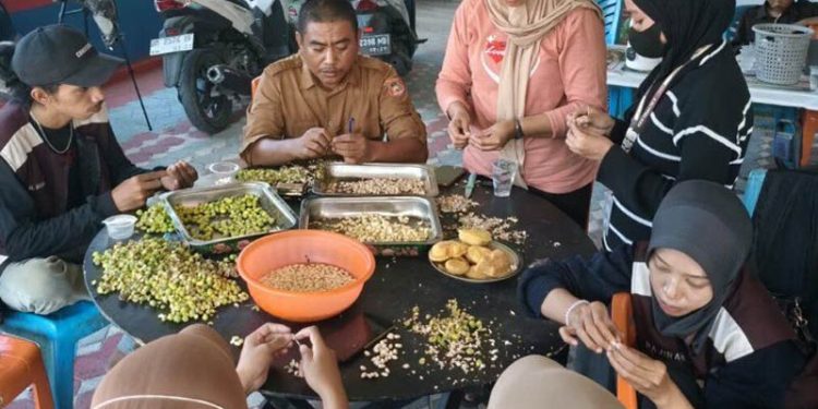 Kreativitas Mahasiswa KKN UNG Olah Pangan Lokal Biji Teratai