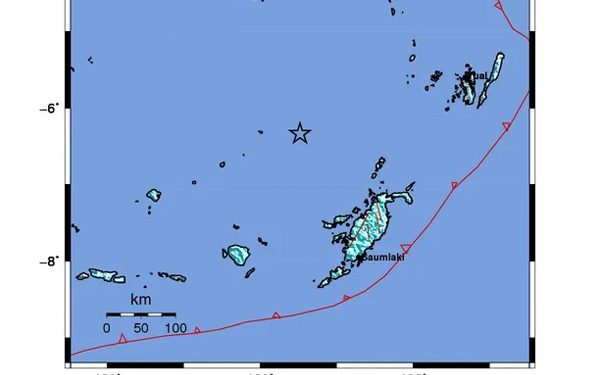 Gempa M 6,4 Guncang Maluku Tenggara Barat