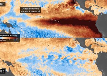 Satelit NASA Mengamati dan Melacak El Niño di Pasifik Khatulistiwa