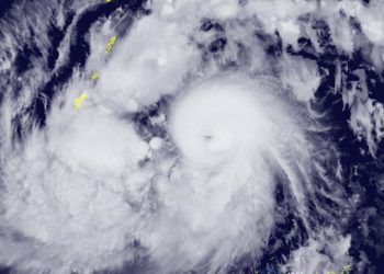 Typhoon Champi Intensifies Near Guam