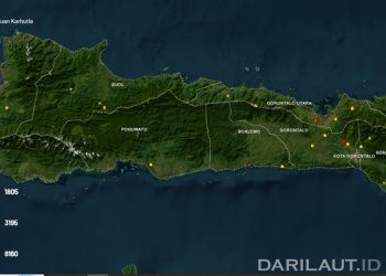 Lebih Dari 20 Lokasi Kebakaran Hutan dan Lahan di Gorontalo